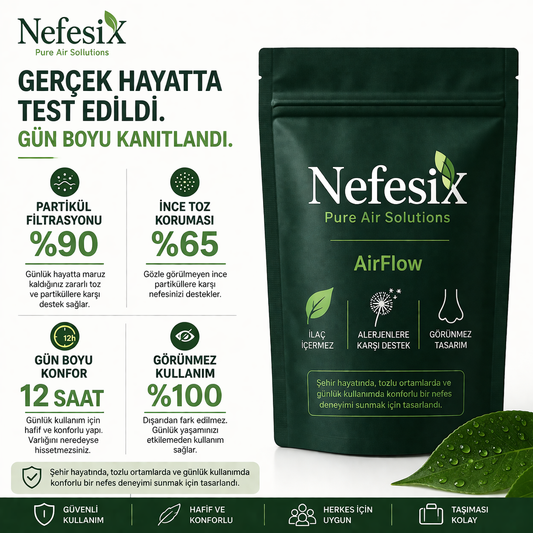 10'lu NefesiX Burun Filtresi