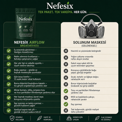 30'lu NefesiX Burun Filtresi