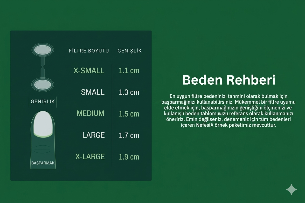 NefesiX Karışık Deneme Paketi (Tüm Bedenler Bir Arada - 4'lü Paket)